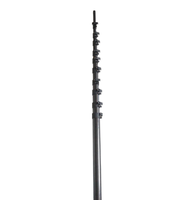 Mât télescopique en fibre de carbone de 12m fabriqué en Chine pour Dave Pigeon mât télescopique en carbone pour tour d'antenne