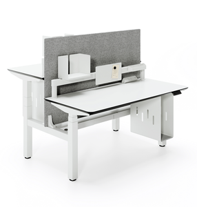 <b>Electric</b> Height Adjustable Modular Convertible Metal Computer <b>Desk</b> for Home and Office Modern Design - Product Image 4