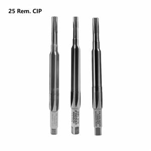 25 Rem. CIP Carburo sólido Tungsteno M2 Hss M35 Acabado de aleación Vástago recto Escariador de cámara de ranura recta con pilotos - Product Image 1