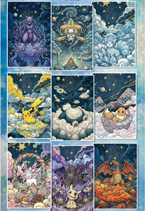Tarjetas Coleccionables de Pokémon YQ, Tableros de Arte para Tarjetas, Papel de Colores Ecológico y Duradero, Tarjetas de Juego, Regalo Familiar para Fans - Product Image 3