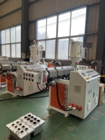 Nouvelle machine d'extrusion de barres en nylon automatique L/D 28:1 avec contrôle précis de la température multi-zones
