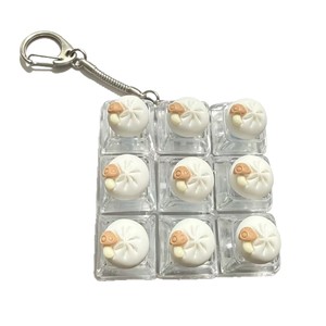 Porte-clés anti-stress à pression, bouton de décompression, jeu de clavier pour doigts, porte-clés décoratifs pour sac, vente en gros, jouet - Product Image 6