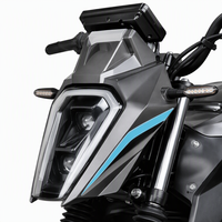 Moto électrique tout-terrain, garde au sol de 185 mm, 72V LFP, 85 km/h, E-Moto