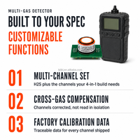 Module de capteur de gaz H2S à sortie UART, électrochimique, 0-100 ppm, compensation de température MCU, préchauffage 30s pour détecteur industriel OEM