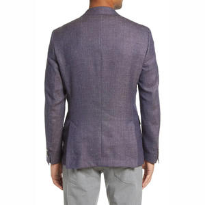 Vestes Slim Fit avec Boutons, Style Décontracté Affaires, Blazers pour Hommes - Product Image 2