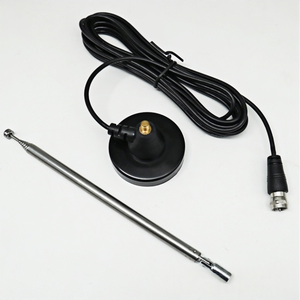 <span class=keywords><strong>Antenna</strong></span> HDTV da Interno 4K 1080P DVB-T2/DTMB UHF/VHF FM/AM Radio con Base Magnetica Telescopica in Plastica Guadagno 5dBi - Product Image 6