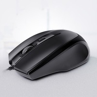 Souris optique filaire USB M150 à 4 boutons, design ergonomique pour la maison, l'ordinateur portable ou le bureau ; Accessoires informatiques disponibles