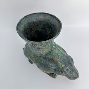Marquis Jin's Rabbit Zun Artefactos de bronce sobresalientes Dinastía Zhou occidental Artesanía de metal de alta calidad Utilizado <span class=keywords><strong>Nobles</strong></span> de alto rango - Product Image 6