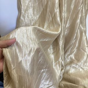 Clair de lune froissé <span class=keywords><strong>Satin</strong></span> froissé tissu <span class=keywords><strong>satin</strong></span>é brillant tissu plissé <span class=keywords><strong>Beige</strong></span> <span class=keywords><strong>Satin</strong></span> pour femme chemise robe Hanfu tissu - Product Image 6