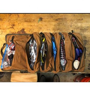 Hot Sale Canvas Heavy Duty Canvas Storage Bags Large Canvas Portfolio Bag - Product Image 3