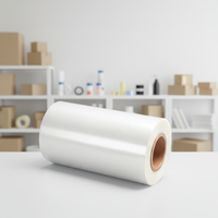Film thermoscellant POF imperméable à l'eau pour impression, rouleaux de film étirable en plastique pour emballages de boîtes à œufs et de coques d'iPhone