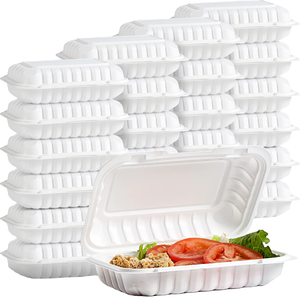 Phổ biến nhất ráp thực phẩm xe tải đóng gói Takeaway hộp Snack mang theo nhựa PP bên thực phẩm <span class=keywords><strong>container</strong></span> với nắp - Product Image 1