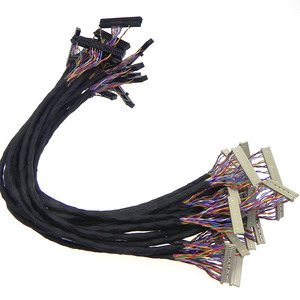 Cavo di conversione segnale LVDS da 40 pin passo 2.54mm Dupont a 30 pin passo 1.0mm DF14, cavo di test per scheda driver LCD industriale - Product Image 6