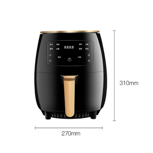 Freidora de Aire de 4.5 Litros, Sin Aceite, Inteligente, con Control Táctil Digital, Lista para Enviar, en Oferta - Product Image 2