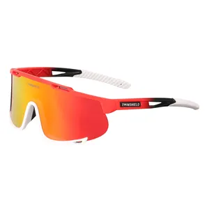 Lentes ciclismo نظارات شمسية رياضية قطبية سلامة الدراجات MTB دراجة نظارات دراجة هوائية جبلية نظارات هلالية vlo الطريق