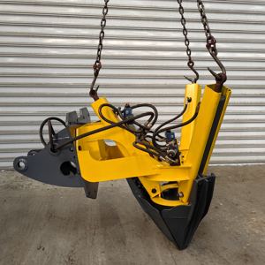 Grappin à arbres multifonctionnel diesel, broyeur de bois, pince à racines robuste pour le défrichement et la manutention des débris - Product Image 2