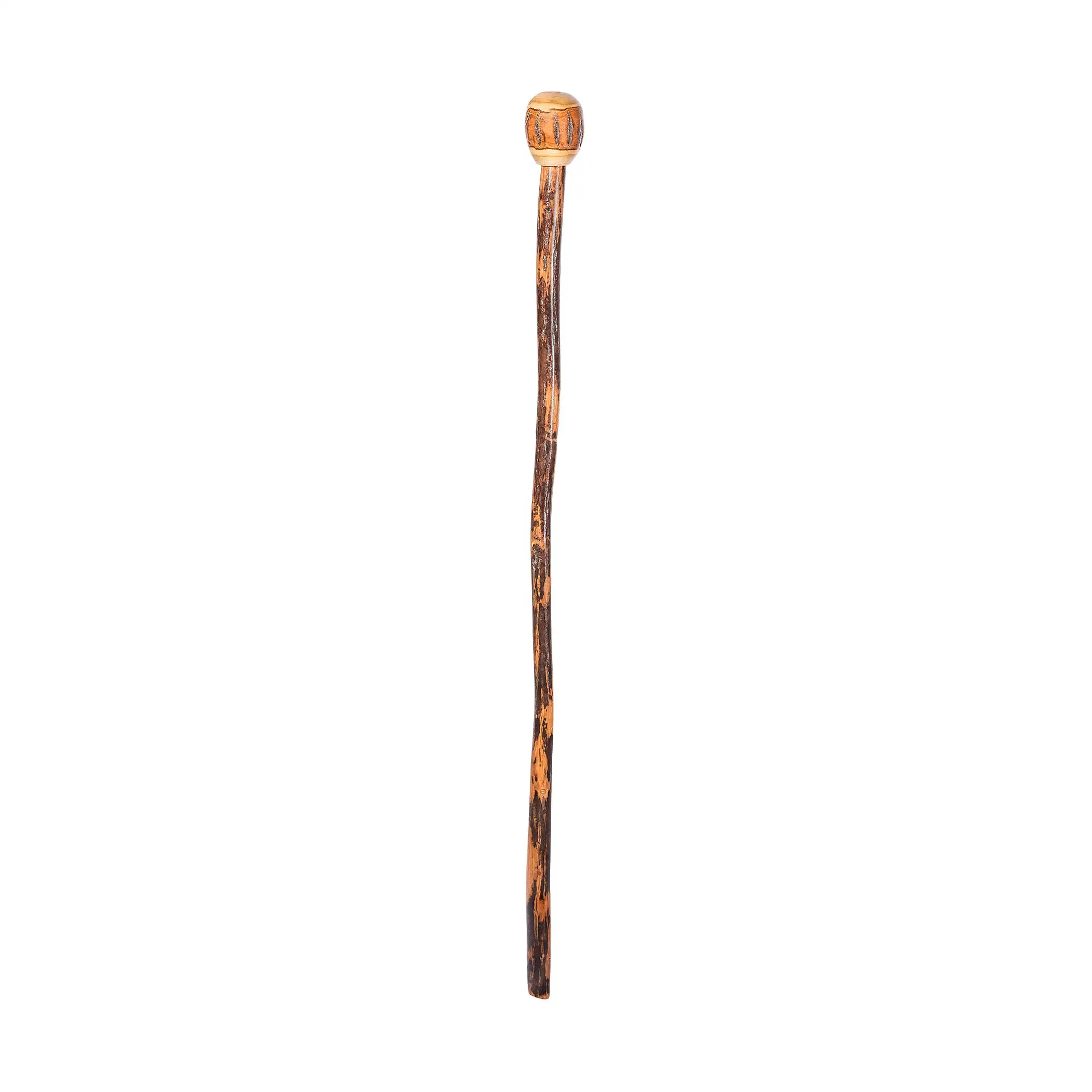 Wholesale Antique Animal Head Wooden Walking Stick