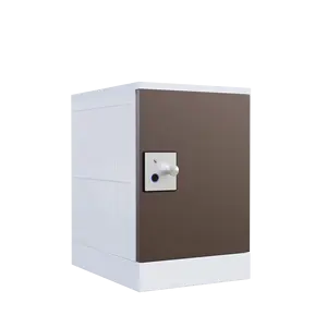 Yeni tasarım serbestçe monte lüks akıllı soyunma kombine kutu parmak izi kabine ev çok bölmesi ağ siyah dolap