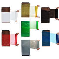 Film de protection PEVA résistant aux intempéries, qualité alimentaire, brillant, imperméable, emballage industriel durable, personnalisé pour téléphone portable et montre connectée