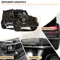 Kit carrosserie complet en carbone sec pour Mercedes-Benz Classe G W464 W465 G63 (2019-2025) – Amélioration au style W465 BB 800 G800