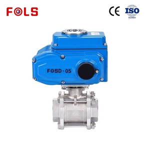 Actuador de Bola Motorizado de Acero Inoxidable 316 de 3 Piezas DN15 12V - Product Image 5
