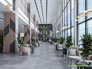 Plans de design d'intérieur pour café <span class=keywords><strong>chic</strong></span> et lounge, mobilier de salon d'hôtel personnalisé, ensemble table et chaises, comptoir de bar moderne pour <span class=keywords><strong>restaurant</strong></span> - Product Image 2