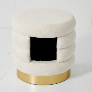 Luxuriöses Massivholz Umweltfreundliches Haustier-Sofa-Bett mit Baumwollfilzplatte für Katzen und Hunde Wohnzimmermöbel - Product Image 2