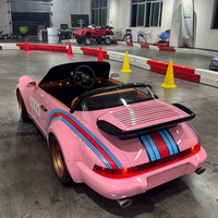 Go Kart Eléctrico de Alta Velocidad para Adultos, 72V 2500W 40Ah, Clásico Vintage, 80KM/H Velocidad Máxima, Sistema Avanzado de Batería/Motor, para Exteriores
