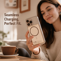 Power Bank Ultra-tipis 5000mAh dengan Pengisian Daya Nirkabel Magnetik, Pengisian Super Cepat PD20W, dan Catu Daya Portabel, Logo Dapat Disesuaikan
