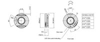 Encodeur rotatif haute résolution PN58 pour broche de tour CNC, sortie NPN TTL HTL, 4096ppr 10000ppr, capteur encodeur