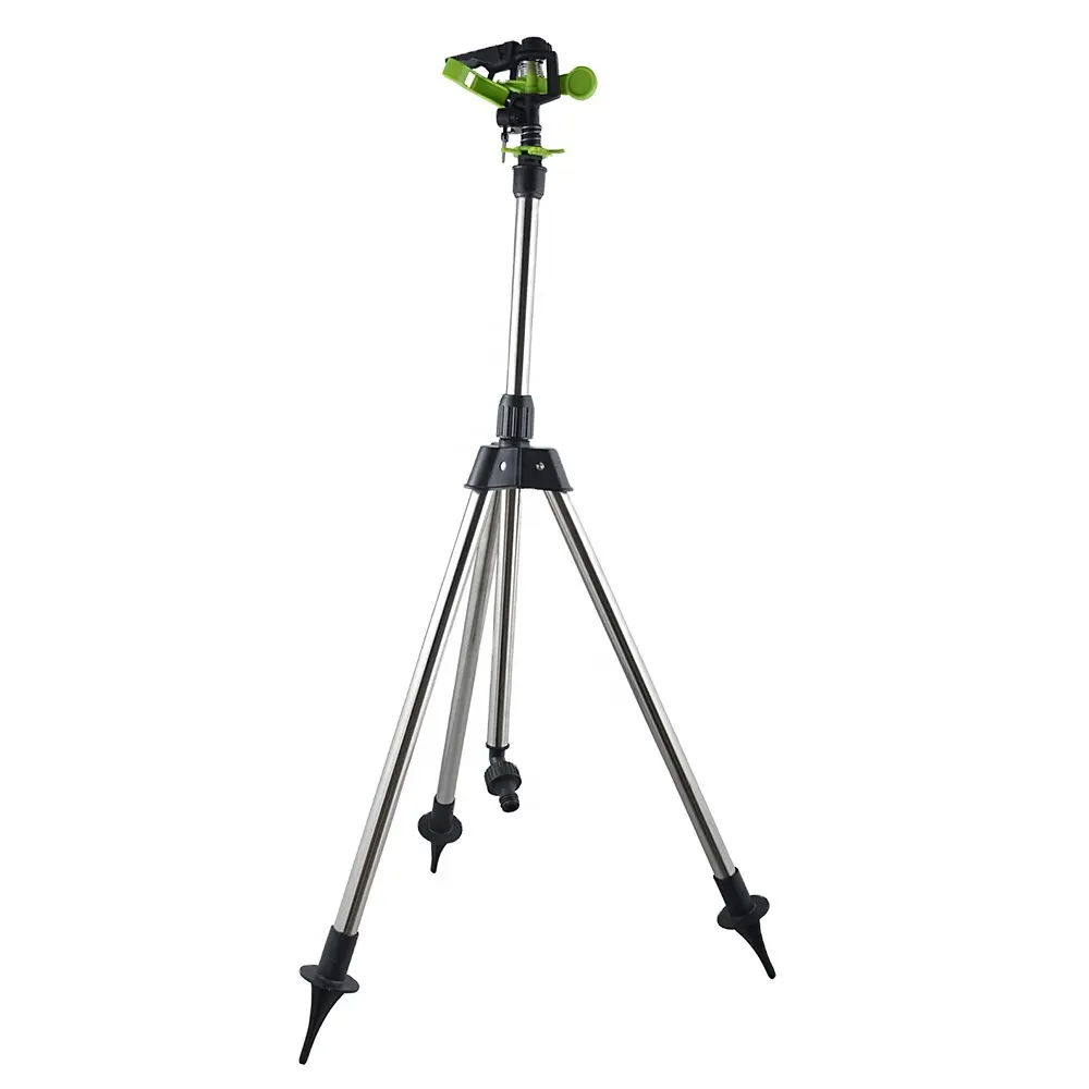 New products plastic impulse agriculture irrigation water garden sprinklers with steel tripod