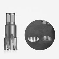 Coupeur annulaire magnétique de 12-65MM pour foret à tige de 19mm en acier inoxydable, alliage métallique en cuivre