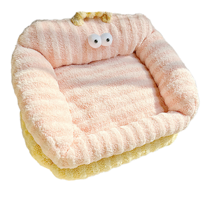 ที่นอนสุนัขสุนัขขนาดเล็กเป็นมิตรกับสิ่งแวดล้อมในฤดูหนาวที่นอนลูกสุนัขสไตล์โมเดิร์นเบาะนุ่มที่นอนสำหรับสัตว์เลี้ยงแมวยอดนิยมแบบแข็ง - Product Image 6