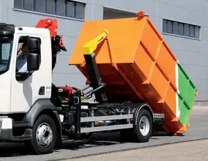 Giá rẻ roll off dumpster xây dựng chất thải xe tải cơ thể móc Lift bin