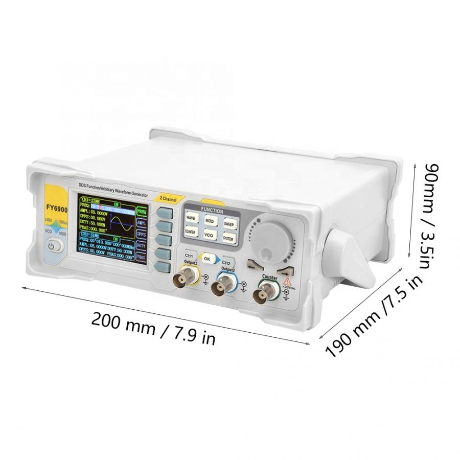 レビュー高評価商品 Signal FY6900-60MHZ Generator Dual-channel & Precision High - その他
