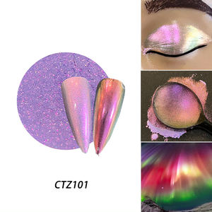 Mermaid Magic Mirror Nail Art <span class=keywords><strong>Powder</strong></span> Óxido de hierro sintético para recubrimiento Pigmento Otros nombres Aurora <span class=keywords><strong>Powder</strong></span> - Product Image 2