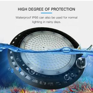 <span class=keywords><strong>2022</strong></span> nouveau modèle linéaire pour l'industrie, lumière de Garage étanche en aluminium moulé sous pression 60W LED <span class=keywords><strong>Ufo</strong></span> lumières de haute baie - Product Image 6