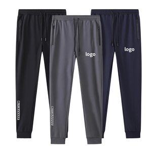 Pantalones impermeables de alta elasticidad para correr al aire libre, pantalones deportivos de golf, pantalones de chándal informales sueltos para hombres - Product Image 1