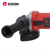 Mini-meuleuse d'angle électrique haute vitesse EDON AG115-800 115 mm 220 V 11000 tr/min avec gâchette rouge et noire