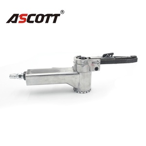 <span class=keywords><strong>Ponceuse</strong></span> à bande pneumatique haute fréquence 1/4"NPT pour le prétraitement des surfaces en bois, métal et carrosserie automobile 330*10mm - Product Image 1