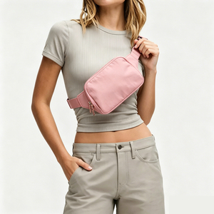 Sac banane unisexe 2L motif léopard, résistant à l'eau, en nylon, pour la gym et la randonnée, expédié depuis l'entrepôt américain - Product Image 2