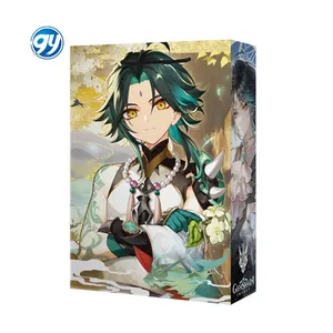 9 Styles 41*27,5*8,8 CM Genshined Impact Yae Miko Nahida Xiao Hu Tao Raiden Ei Zum Verpacken von Geschenken Shopping Anime Bag Papiertüten