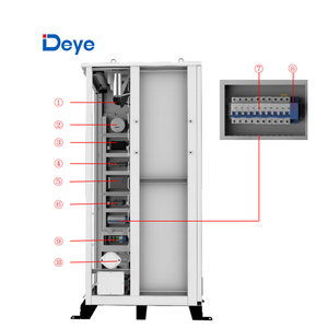 EU Deye Rechargeable Industriel Commercial 60Kwh 100Ah GE-F60 Armoire de batterie solaire au lithium ESS 360Kwh Liquide d'énergie liquide - Product Image 5