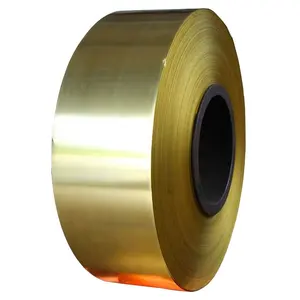 Flat top copper cathode 99.99 pure copper C22000 C2200 Cuzn10 brass wire/foil/strip/sheet