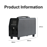 Eondrive Portable 3.3KW 93% Efficace V2L EV Onduleur de Décharge pour NACS Nouvelle Condition pour Modèle 3/Y/S/X USA Version