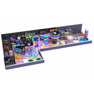 Équipement de jeu intérieur doux pour enfants Beilai Structures de jeu d'hôtel de sécurité à plusieurs niveaux à 360 ° avec fonction d'escalade résistante aux chocs - Product Image 4