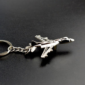 Porte-clés mousqueton en alliage pour modèle d'avion créatif avec impression UV gravée Cadeau tendance mode pour plusieurs occasions - Product Image 5