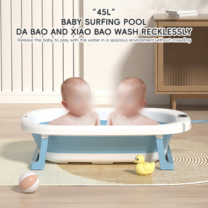 <span class=keywords><strong>Baignoire</strong></span> <span class=keywords><strong>pliable</strong></span> SUNNUO en promotion, durable, avec capteur de température numérique, pour bébés et enfants, <span class=keywords><strong>baignoire</strong></span> douce au toucher pour nourrissons - Product Image 2