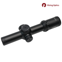 Lunette de chasse 1-10X28 FFP avec tube de 34 mm, verre ED, premier plan focal gravé, viseur extérieur avec illumination