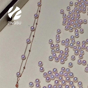 Bán Buôn Ngọc Trai Nuôi Cấy <span class=keywords><strong>Akoya</strong></span> Nửa Khoan Màu Trắng Cỡ 6-6.5Mm - Product Image 5